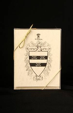 Hite Family Coat-of-Arms Notecards